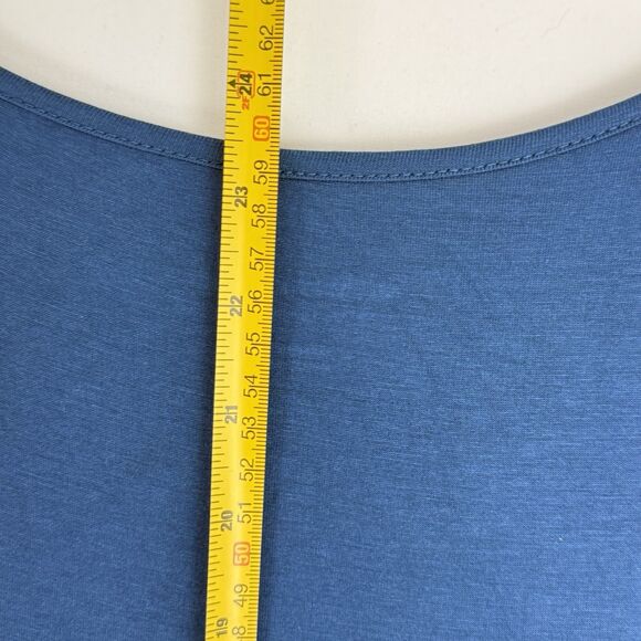 Soft Surroundings Tank Top Women Size M Navy Blue - Picture 9 of 13